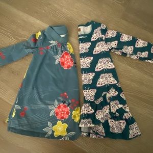 Tea Collection toddler girl dress bundle Sz 3